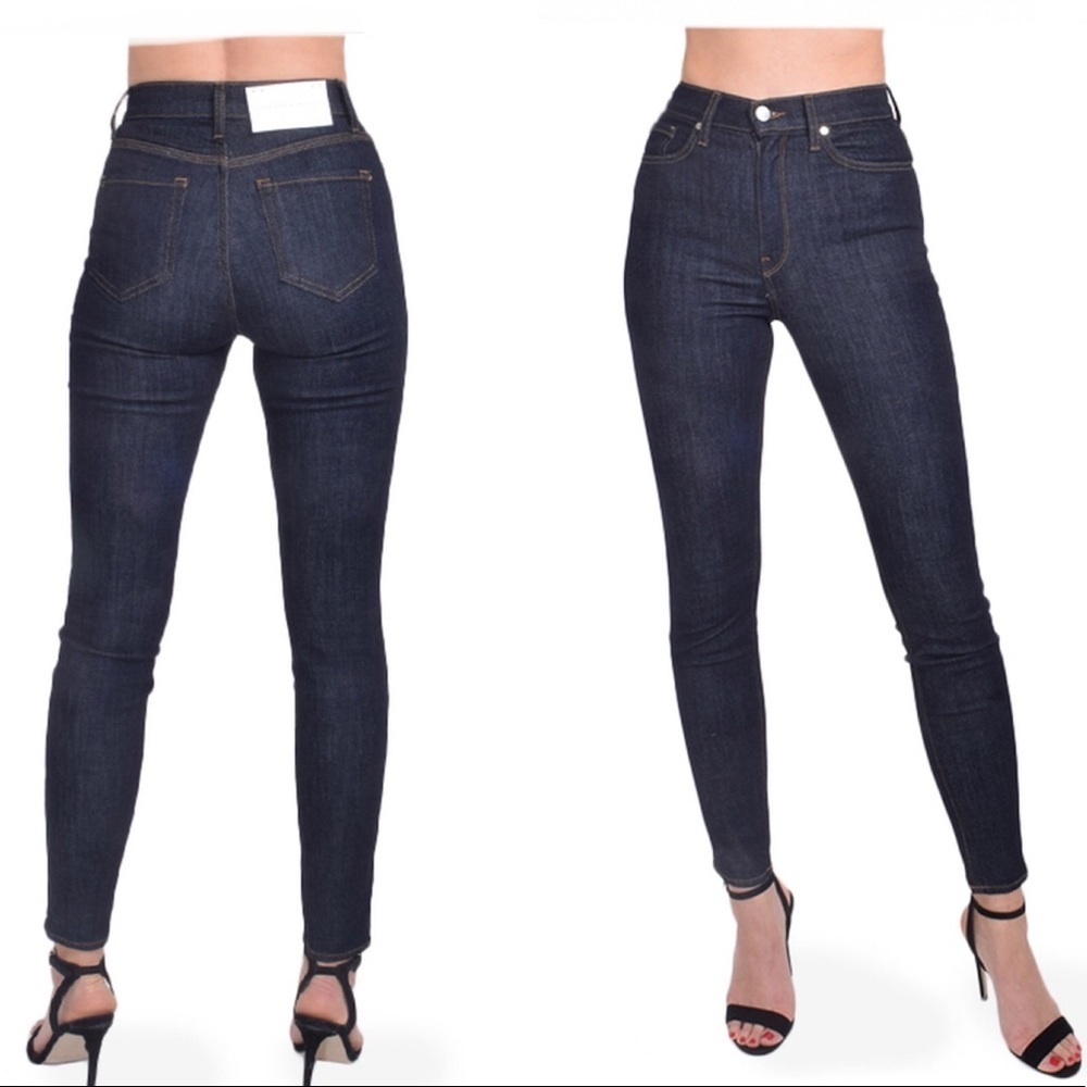 BLDWN Abyss Ultra High Rise Ankle-Length Skinny Jeans